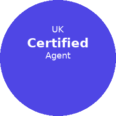 UK Certified Agent badge